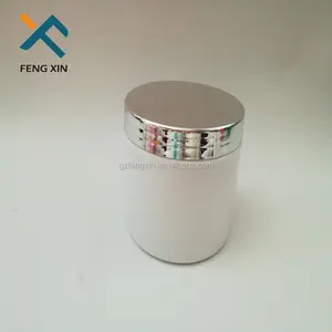 Ücretsiz örnek toptan kozmetik ambalaj buzlu boş kozmetik krem PET cilt bakım kremi kavanoz