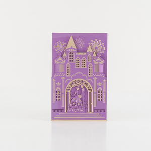 Hermoso día decoración <span class=keywords><strong>de</strong></span> la <span class=keywords><strong>boda</strong></span> tarjeta <span class=keywords><strong>de</strong></span> invitación <span class=keywords><strong>de</strong></span> corte por láser - Product Image 2
