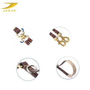 Multi-funzione eco-friendly in pelle a doppia guinzaglio del cane per 2 cani - Product Image 5