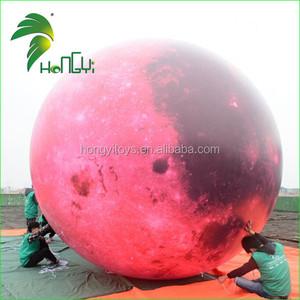 Ballon gonflable en PVC sur mesure, grande sphère publicitaire en forme de lune - Product Image 1