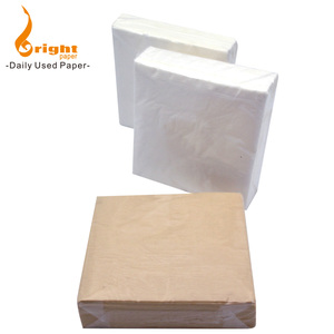 FSC material branco guardanapo de papel Guardanapo para o jantar 3 ply