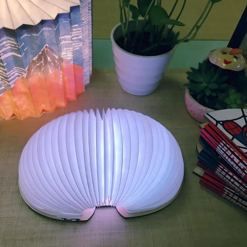 5 Color Changing Folding LED Night Light Best Gift for Kids Children Sleeping Night Lamp