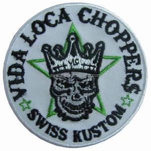 FER <span class=keywords><strong>PATCH</strong></span> LOGO brodé INSIGNE couture PERSONNALISÉ EMBLEM Hardcore - Product Image 3