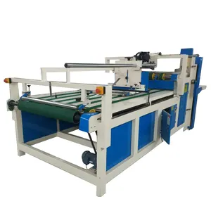 Glue pasting machine/ Semi Auto Corrugated Carton Box Board Folder Gluer Machine