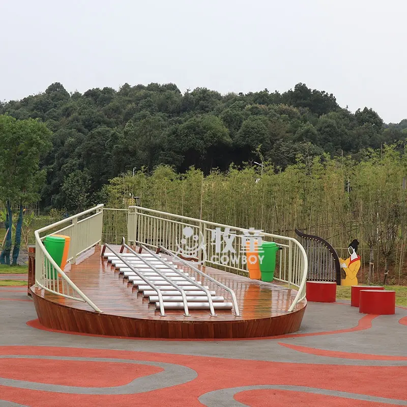 Outdoor Muziekinstrument Rvs Kinderen Percussie Spelen voor Park Muzikale Speeltuin