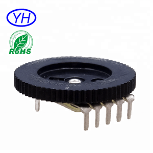 Customized 8mm carbon film linear variable resistor 500 k trimmer potentiometers - Product Image 1
