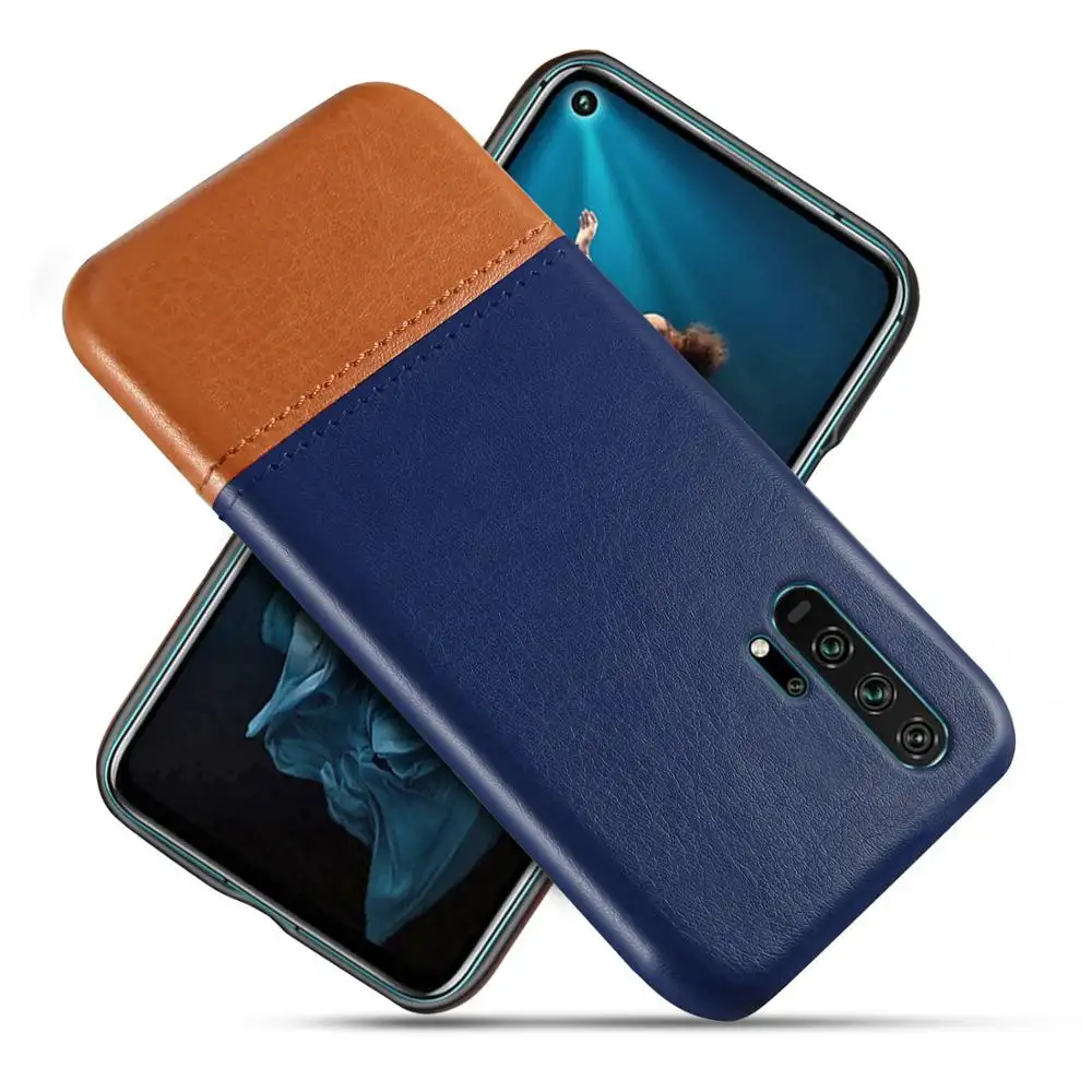 Shockproof Protective Leather Cell Phone Case For Huawei Honor 20 Pro Honor 20 Back Cover