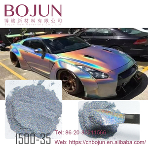 Fabrik auto holographische spectraflair thermochromen farbwechsel glow in <span class=keywords><strong>the</strong></span> dark regenbogen holographische autolack pigment - Product Image 2