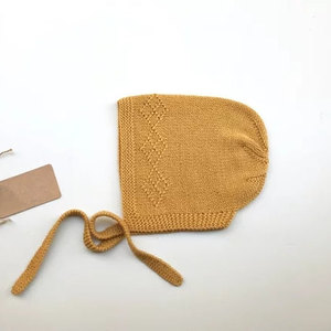 Yimf — <span class=keywords><strong>bonnet</strong></span> tricoté en cachemire pour bébé, chapeau pour bébé, avec accessoires <span class=keywords><strong>Photo</strong></span>, cadeau 100% - Product Image 2