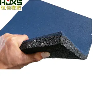 Safety outdoor fire-resistant rubber flooring