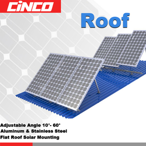 Pierna tipo techo plano <span class=keywords><strong>solar</strong></span> soporte ajustable 10-15deg 15-30deg 30-60deg - Product Image 1