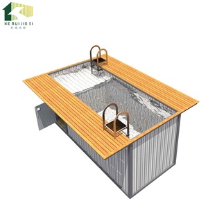 20ft 40ft Chất Lượng Cao Tùy Chỉnh Nhà Máy Giá Vận Chuyển <span class=keywords><strong>Container</strong></span> Hồ Bơi - Product Image 4