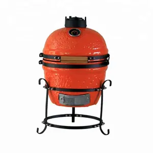 烧烤13英寸小L Kamado JOE陶瓷木炭户外烧烤烤架