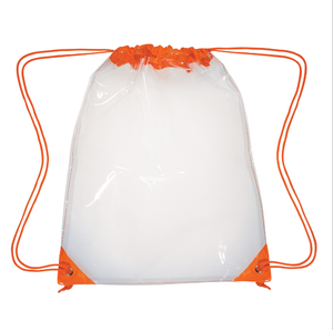 Bán Buôn Biểu Tượng Tùy Chỉnh Dây Kéo Ba Lô Giá Rẻ In Quà Tặng Không Thấm Nước OEM <span class=keywords><strong>PVC</strong></span> Khuyến Mại Rõ Ràng Dây Kéo Túi Cho Quần Áo - Product Image 2