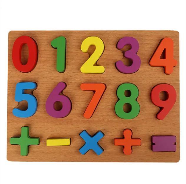 ตัวอักษร ABC การเรียนรู้การศึกษาปริศนาไม้สำหรับเด็กของเล่น