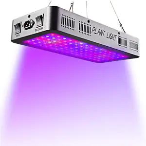 UV IR Full Spectrum 900W LED Grow Light for Growing Fresh Herbs, Vegetables, Salad Greens, Flowers