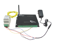 Compteur d'énergie avec affichage LED externe, monophasé, Modbus RTU, collecteur de données GPRS