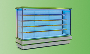 De lujo de tipo abierto supermercado multi-cubierta de refrigerador supermercado - Product Image 6