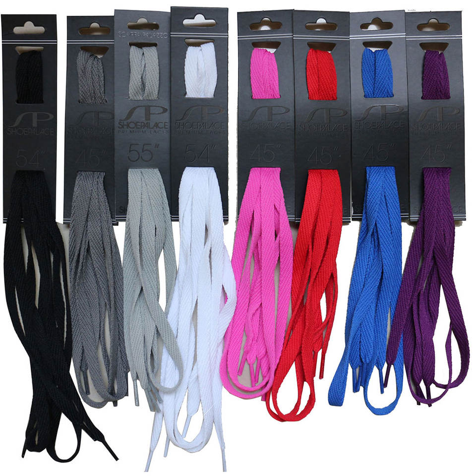5 /16″ Flat Shoelaces for Sneakers & Athletic Shoes - Image 2