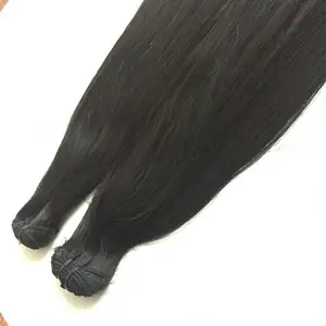 Long length Super Double Straight natural color available from Livihair company 100% Vietnam human hair cut directly from women