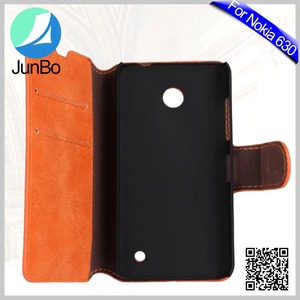 2016 promotionnel cadeau articles porte-monnaie en cuir Flip cas pour <span class=keywords><strong>Nokia</strong></span> <span class=keywords><strong>630</strong></span> avec Usine Prix - Product Image 2