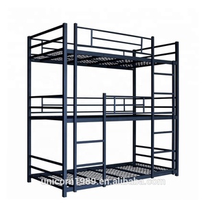 <span class=keywords><strong>Lits</strong></span> <span class=keywords><strong>superposés</strong></span> triples en métal à <span class=keywords><strong>3</strong></span> <span class=keywords><strong>niveaux</strong></span> pour enfants - Product Image 2