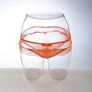 신지 뉴 스타일 마네킹 투명 마네킹 상반신 클리어 여성 힙 마네킹 속옷 디스플레이용 - Product Image 1