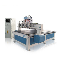 3 achsen Multi-kopf Holz CNC Router 1325 holzbearbeitung cutter Maschinen Modell in Niedrigen Preis