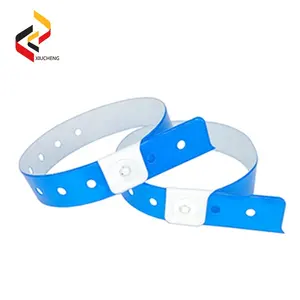 Even ID Ticket Bracelet 13.56MHz F08 Disposable PVC NFC RFID Wristband