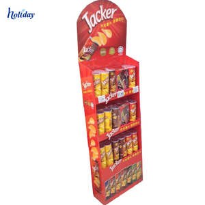 Nuovo Prodotto di Carta Snack Food Display Per Negozio Al Dettaglio, Cartone promozionale M & M' S Display - Product Image 1