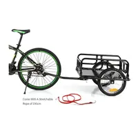 Foldable ट्रेलर साइकिल चक्र बाइक बाइक साइकिल कार्गो डेरा डाले हुए तम्बू सामान ले जाने के लिए कार्गो ट्रेलर परिवहन