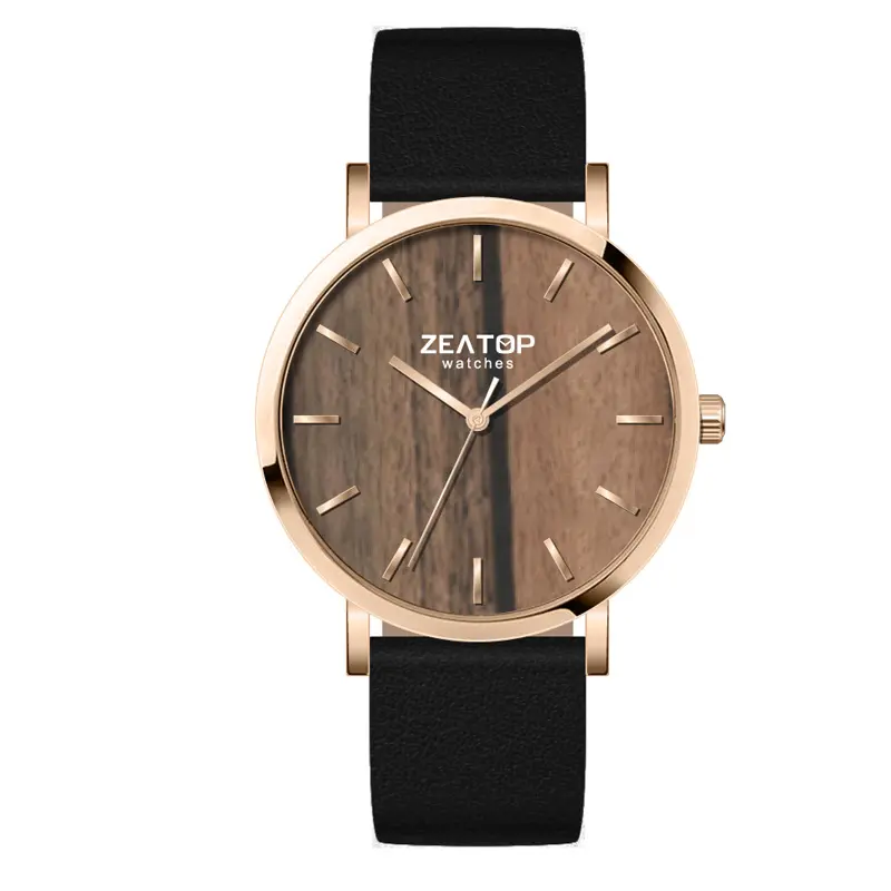 2024 новая модная модель деревянные часы мужские наручные часы