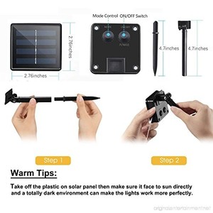 2022見事なカラフルな広く使用されているクリスマスの装飾<span class=keywords><strong>PVC</strong></span>ホワイトソーラーLEDフェアリーライト庭の装飾用 - Product Image 6