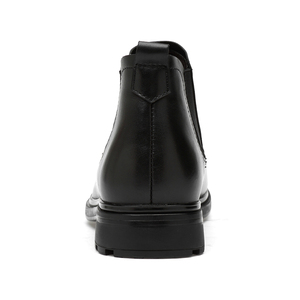 Ventes d'usine <span class=keywords><strong>en</strong></span> <span class=keywords><strong>cuir</strong></span> véritable homme <span class=keywords><strong>chelsea</strong></span> bottes mode noir bottes confortables - Product Image 2