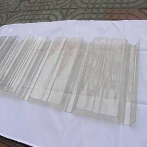 Lámina de techo transparente de PC/lámina de plástico corrugado de policarbonato para techos - Product Image 4