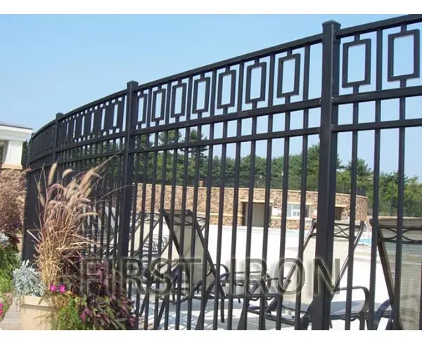 Magnificent Wrought Iron Fence Fence, Iron Gates and Fences around Houses, Cheap Commercial Iron Fencing