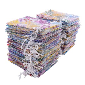 13*18cm Favore di Cerimonia Nuziale Del Partito Dei Monili Della Caramella Sacchetti di Colore Misto <span class=keywords><strong>Coralline</strong></span> Organza Sacchetti Regalo - Product Image 3
