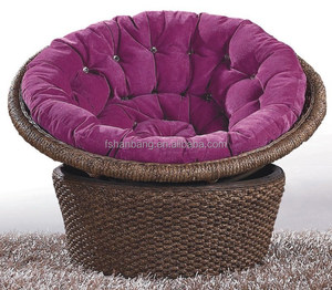 Natural <span class=keywords><strong>rattan</strong></span> caña sillón sofá <span class=keywords><strong>de</strong></span> mimbre redonda - Product Image 6