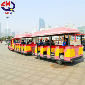 Batería <span class=keywords><strong>de</strong></span> tren sin rieles del <span class=keywords><strong>parque</strong></span> <span class=keywords><strong>de</strong></span> <span class=keywords><strong>atracciones</strong></span> al aire libre y tren turístico diesel para la venta - Product Image 3