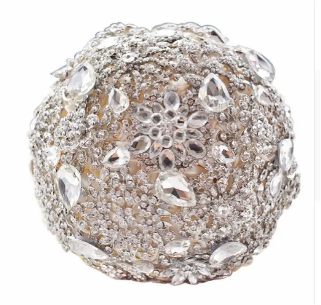 2017 New Luxury Wedding Brooch Bouquet Artificial Rhinestone with crystals Wedding Flower
