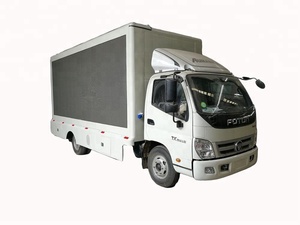 Polychrome 3 côtés p4 p6 écran panneau d'affichage numérique LED publicité <span class=keywords><strong>camion</strong></span> mobile à vendre - Product Image 4
