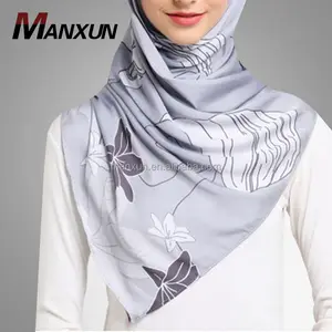 High Quality Latest Muslim Hijab Ethnic Clothing Dubai Shawl Printing Scarves Islamic Hijab Wholesale Online