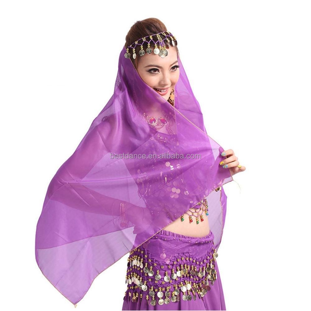 bridal veil red colour for asian bride