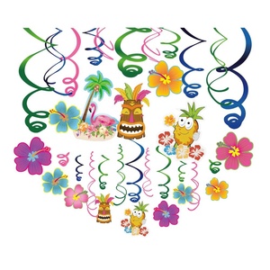 <span class=keywords><strong>Hawaii</strong></span> Parti Dekorasyon PVC Swirls Tavan Çılgın Ağaçlar Çiçekler Ananas Çocuk Yetişkin <span class=keywords><strong>Hawaii</strong></span> doğum günü partisi malzemeleri