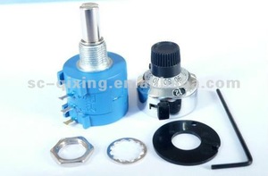 Potentiomètre rotatif <span class=keywords><strong>10k</strong></span> WXD3590 avec bouton - Product Image 4