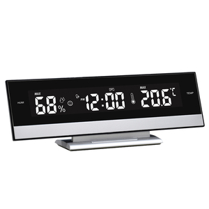 Trang trí nội thất văn phòng trong nhà nhiệt độ độ ẩm LED đồng hồ kỹ thuật số - Product Image 4