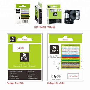 Ruban thermocollant noir sur blanc 3,5 mm pour <span class=keywords><strong>cartouche</strong></span> <span class=keywords><strong>Dymo</strong></span> 18051, compatible avec les imprimantes <span class=keywords><strong>Dymo</strong></span> Rhino 5000 - Product Image 6