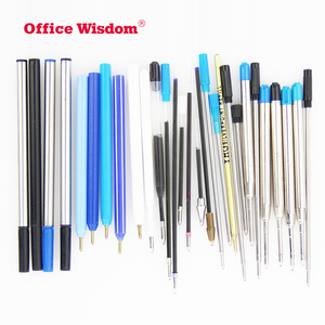 Plastic Medium Oil Pen Refill Hot Sell India Customized Ballpoint Pen Office & School Pen Plastic and Metal Office Wisdom CN;ZHE