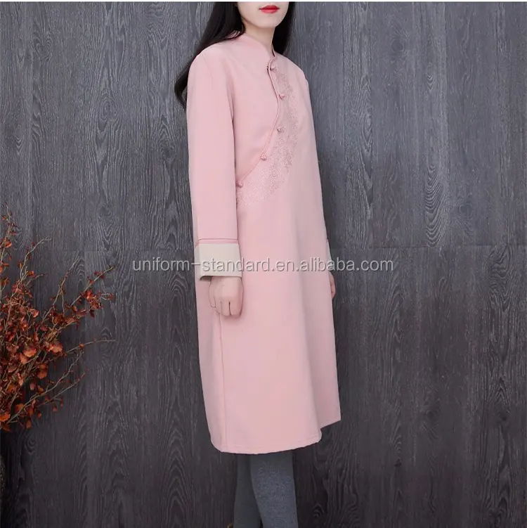 iGift High Quality Traditional Chinese Clothing In Pink Color For Spring Festival Wear