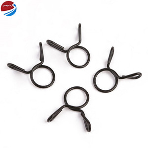 China Leverancier Metalen Rvs Dubbele Draad Lente Clips Kleine Stalen Lente Klem <span class=keywords><strong>12</strong></span> Mm Breedte - Product Image 4